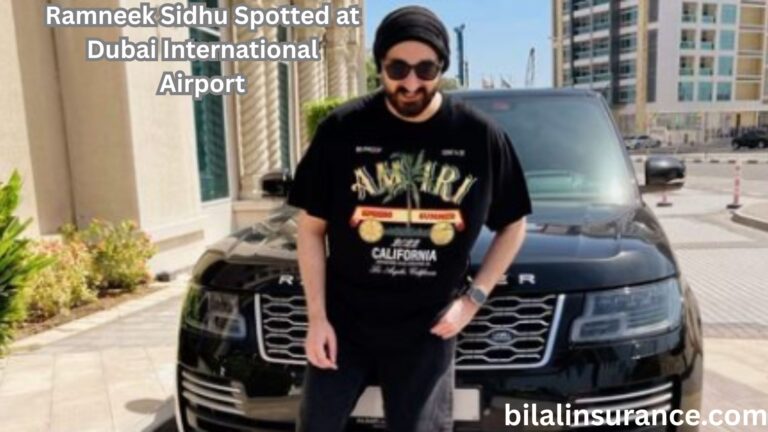 Ramneek Sidhu Spotted at Dubai International Airport